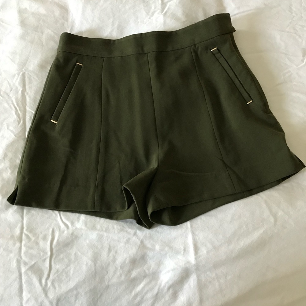 High waisted shorts